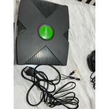 Consola Xbox Clásica Con 4 Controles Y Juegos