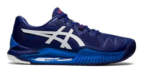 Zapatilla Asics Gel Resolution 8 Clay Azul Tenis O Padel