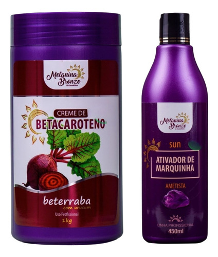 Ativador Ametista + 1 Creme Betacaroteno