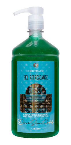 Gel Refrescante Pós Sol Menta E Camomila Duotrato 1,1 Kg