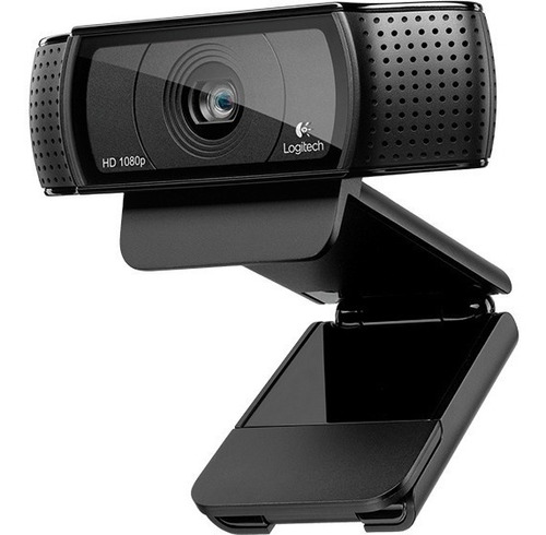 Camara Web Logitech C920 Conexión Usb Color Negro _