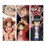 Cuadro Decorativo Tríptico One Piece