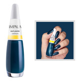 Esmalte Impala Azul Pavão Cremoso Hipoalergenico