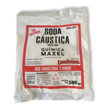 Soda Caustica 500 G Maxel