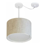 Lustre C/ Desvio De Centro Md-4306 Cupula 40x30 Rustico Bg