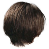 Peruca Masculina De Cabelo Curto Realista Wig Rocker, Perfei