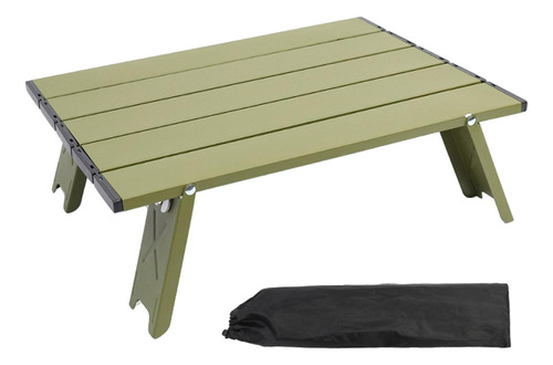 Mesa De Camping Plegable Con Bolsa De Transporte Mesa Verde