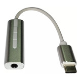 Adaptador Convertidor Tarjeta De Sonido Tipo C A Jack 3.5mm 