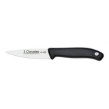Cuchillo Para Verduras 3 Claveles De 9 Cms Evo 1351 Color Negro