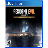 Resident Evil 7 Gold Edition Ps4 Físico Impecable 