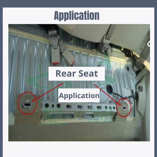 Clips De Sujecin Para Asientos Traseros De Coche Nissan Foto 3