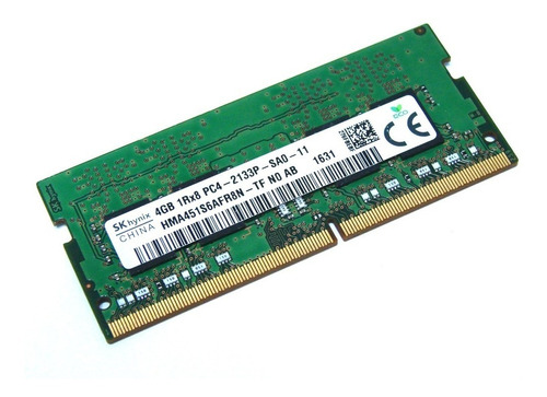 Memoria Sodimm 4gb Ddr4 2133mhz Pc4-17000 Notebook