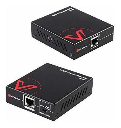 Extensor Hdmi De Acceso Av Sobre Cat5e6a7 Hasta 1080p60...