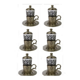 Set Té Turco Beyzade Plateada