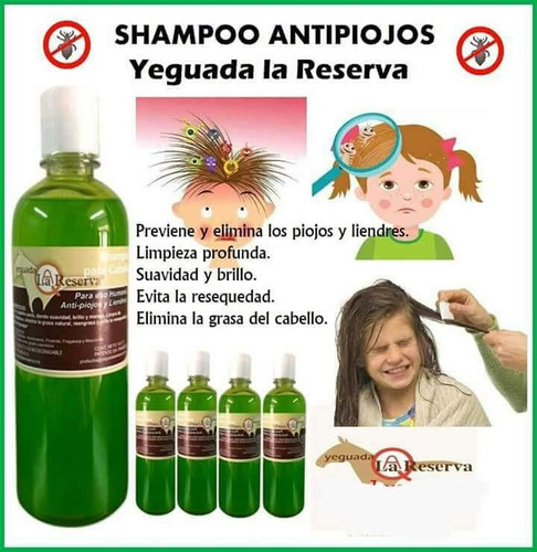 Shampoo Anti-piojos Yeguada 