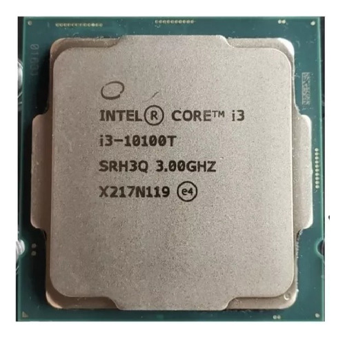 Processador Intel Core I3-10100t  Tdp 35w 3.00ghz  Lga 1200