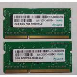 Memoria Ddr3 Notebook Sodim Kit 2x2gb Oferta