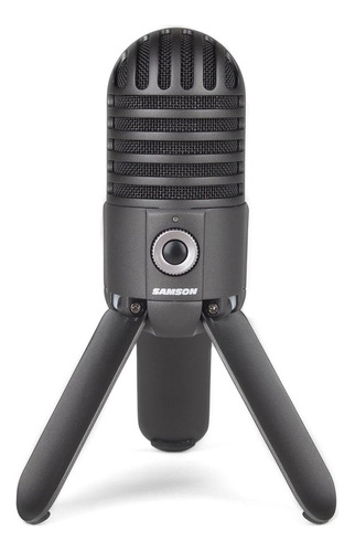 Micrófono Samson Meteor Mic Usb Studio (negro Titanio)