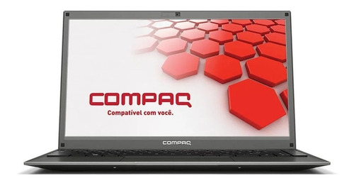 Notebook Compaq Presario 452 Cinza 14.1 , Intel Core I5 6287u  8gb De Ram 1tb Hdd, Intel Iris Graphics 550 1366x768px Linux Debian 10