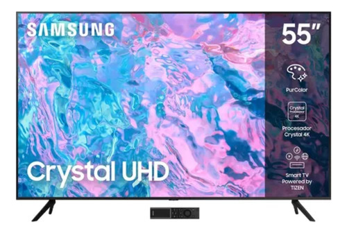 Samsung Pantalla 55  4k Uhd Smart Tv Msi