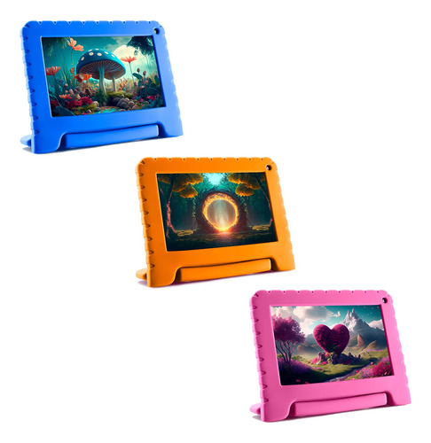 Tablet Infantil M7 Kid Pad Multilaser 64gb Youtube Netflix