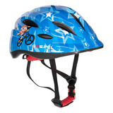 Casco Para Bicicleta Ciclista Talla M Azul Sl705 Gospel