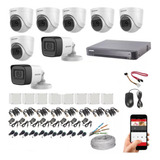 Kit Camaras De Seguridad Hikvision 8mpx-dvr 8ch+8 Cam