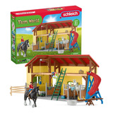 Schleich Farm World  Juego Establo Caballos, Juego Granero