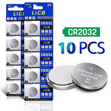 Batería De Litio Cr2032 Licb 3v (pack De 10)