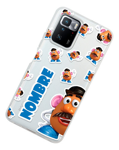 Funda Para Xiaomi Cara Papa Toy Story Personalizado Nombre