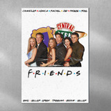 Poster Friends - Tamaño A4 Sitcoms