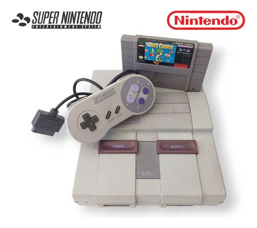 Super Nintendo Snes Completa Con 2 Juegos Funciona Perfecto!