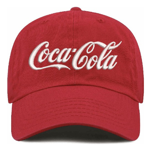 Gorro Jockey Visera Curva Coca-cola Bordado