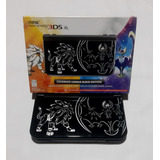New Nintendo 3ds Xl Solgaleo / Lunala Black Edition Usado