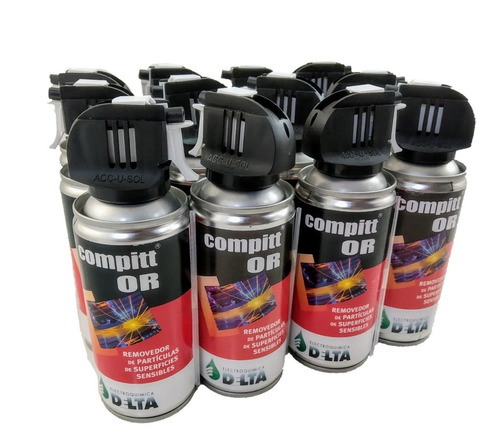 Aire Comprimido Aerosol Removedor Particulas Comp 180cc X 12