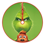 Ss Cojín Decorativo Navideño Grinch Con Falda De Árbol Navi