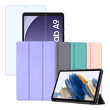 Kit De Proteção Smart Case P/ Tablet Galaxy Tab A9 Tela 8.7 