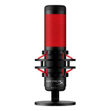 Hyperx Condenser Microphone, 4 Polar Patterns, Led, Red