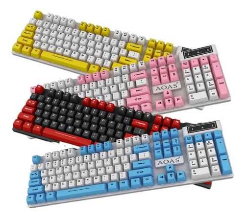 Kit Teclado E Mouse Profissional Gamer Rgb M-450 