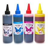 Kit 4 Tintas Alpha Ink 250ml Compatible Con T644/ T544