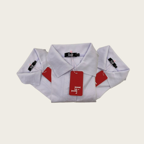 Kit 3 Camisas Polo Femininas Piquet Anti-pilling