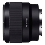 Sony - Lente E Mount Fe 50mm F1.8 Color Negro