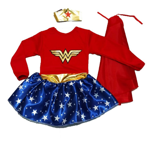 Disfraz Infantil Mujer Maravilla-wonderwoman 