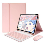 Funda C/teclado Anmengxinling iPad Air 5g/4g 10.9 Pink