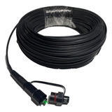 Cable Drop Fig.8 Sm 1fo - Mini Sc/apc Waterproof - 200 Mt