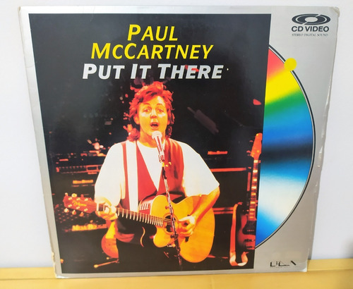 Laser Disc Ld Paul Mccartney Put It There
