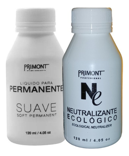 Liquido Permanente Suave X120ml+neutralizante X120ml Primont