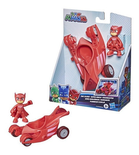 Figura De Acción Hasbro Pj Masks Búho Deslizador Ululette