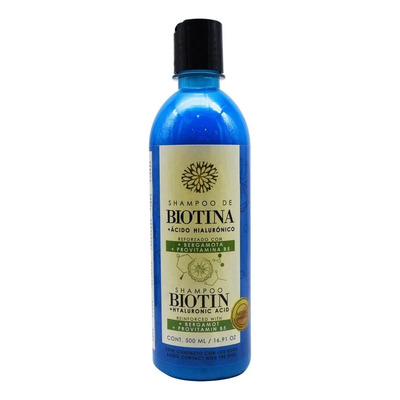 Shampoo Biotina Acido Hialuronico Bergamota Vitamina B5 | MercadoLibre