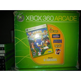 Xbox 360 Arcade Con Dos Controles Y Nueve Juegos Originales.